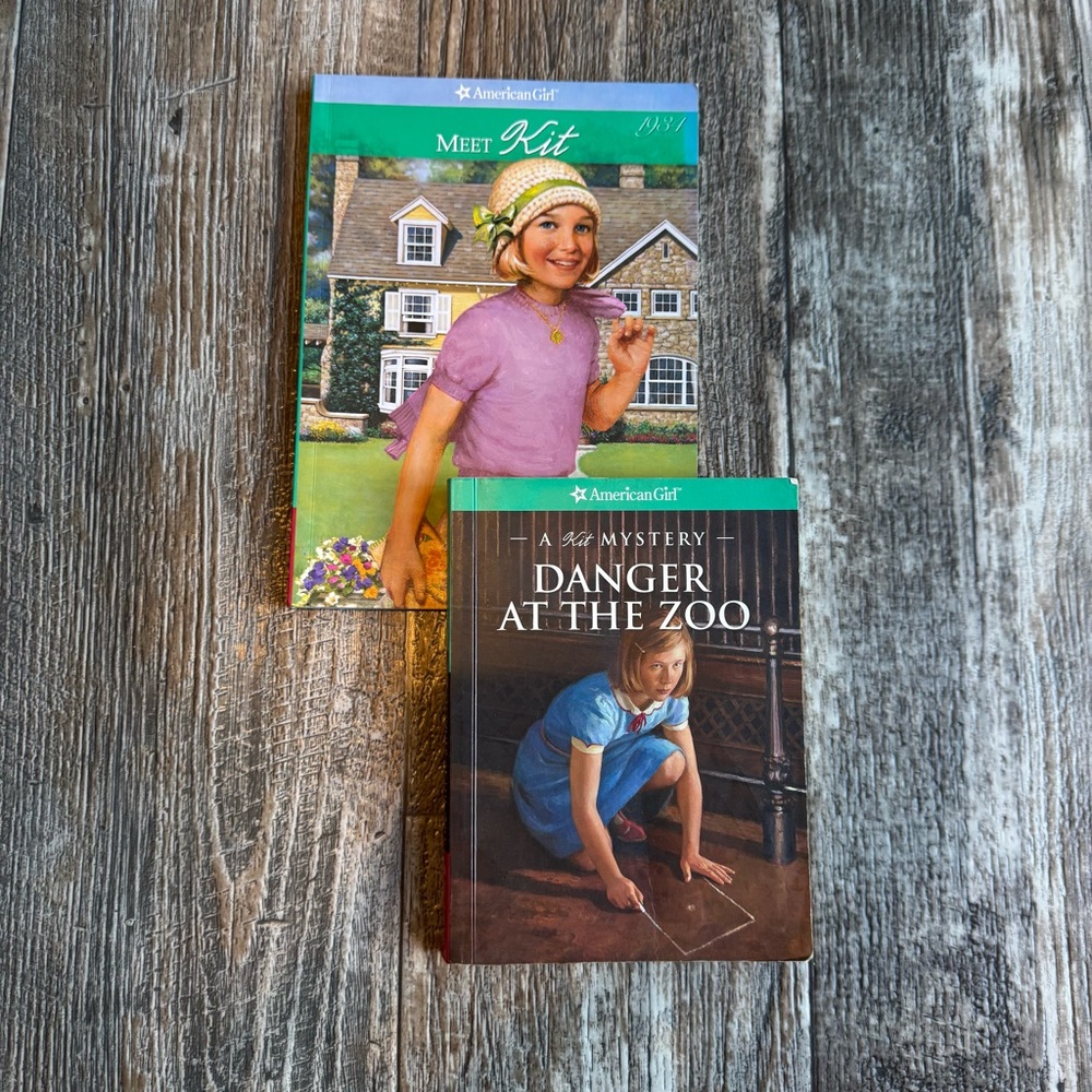 Kit American Girl Book Pair - Meet Kit + Kit Mystery